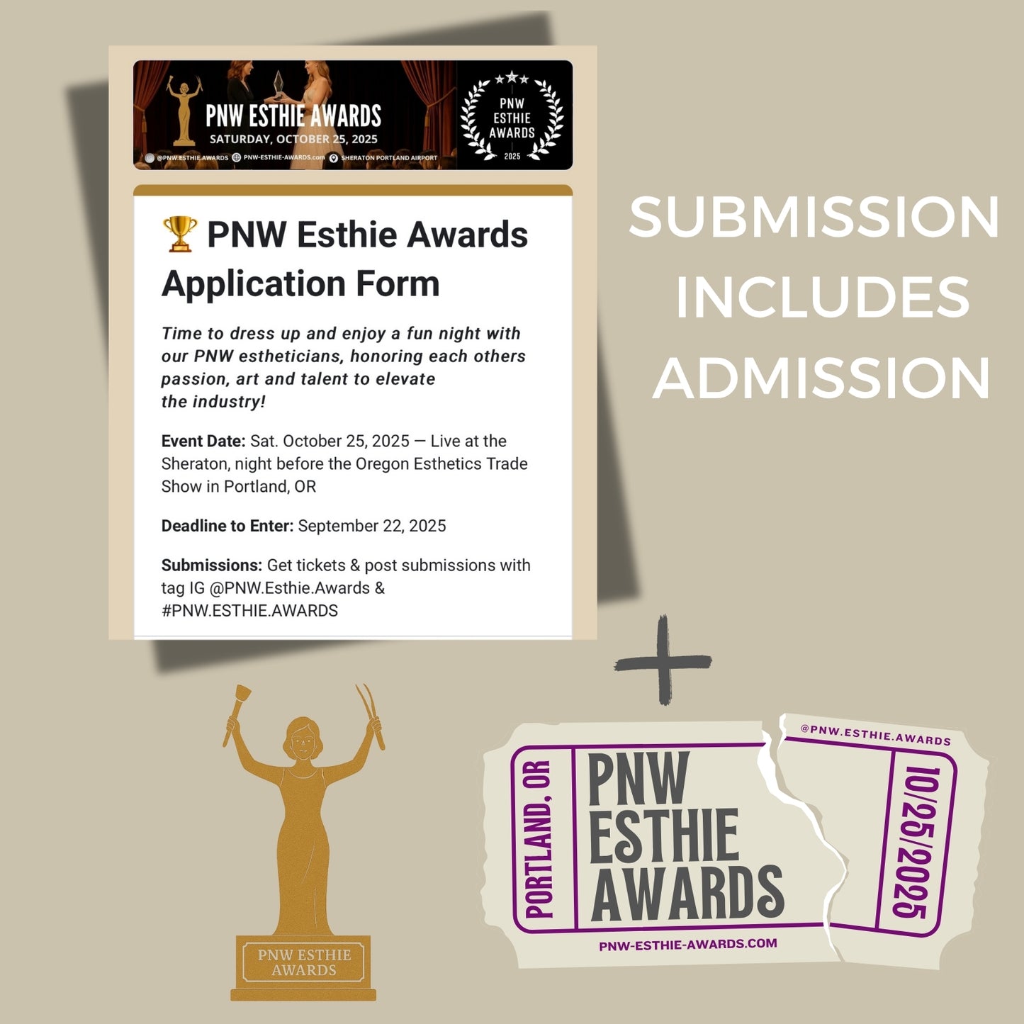 (2) TICKET PLUS SUBMISSION
